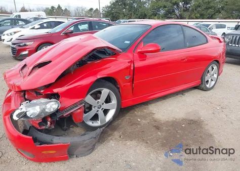2004 Pontiac Gto z USA, uszkodzony, nr VIN 6G2VX12G64L262229